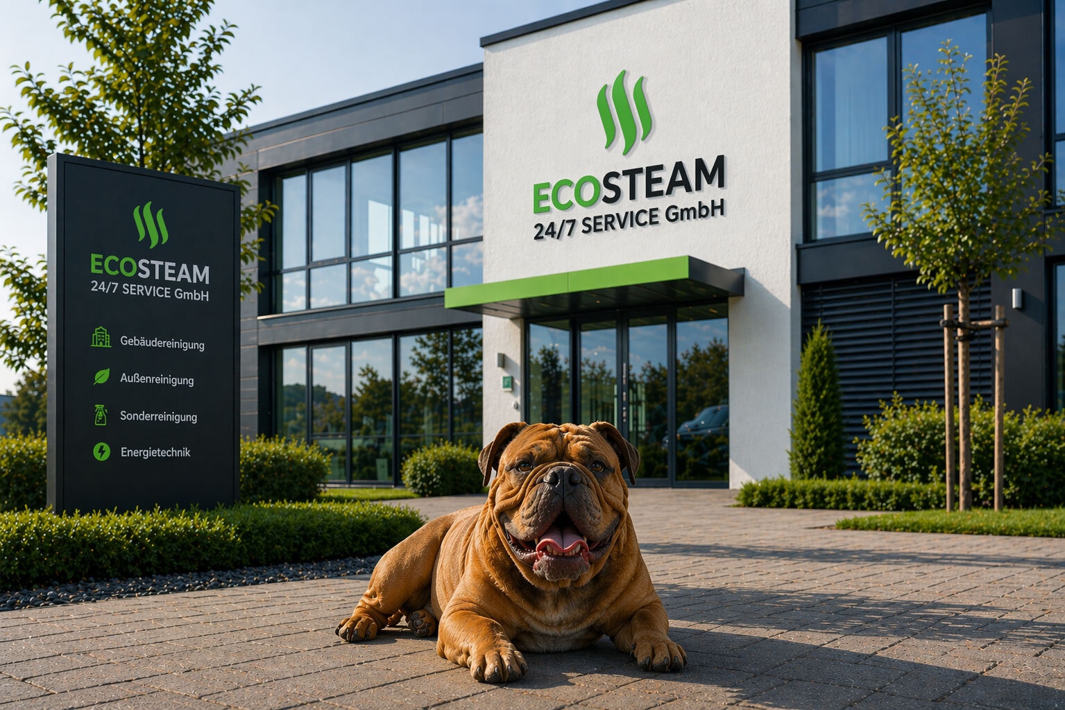 Ecosteam Gebäude