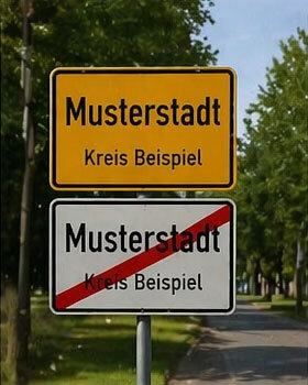 Ortsschilder