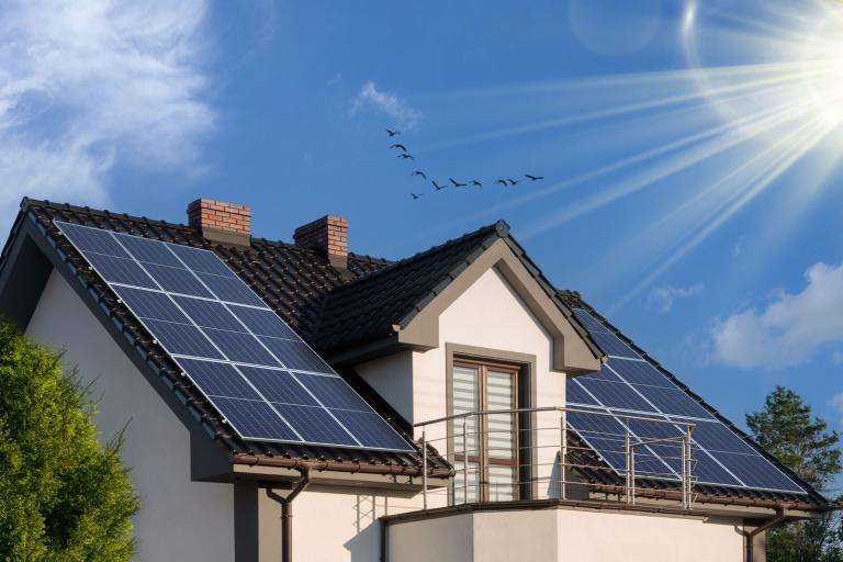 Reinigungsdienst für Solarpanels